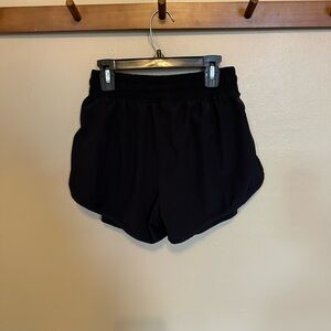 90 Degree By Reflex Black Athletic Shorts